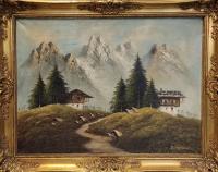 Австрийский художник "Альпы"