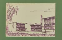Игорь Васильевич Ткаченко "Клин. Магазины". Май 1970 г.