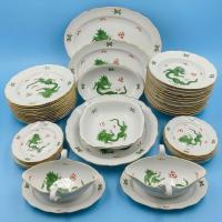 Столовый сервиз "Meissen", "Зелёный дракон", XX век.