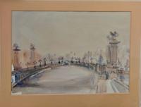 Галина (Н/Х) "Мост Александра Третьего".1976 год. Из собрания Стигнеева В.Т.