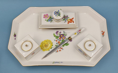 Письменный набор "Meissen", 1951 г.