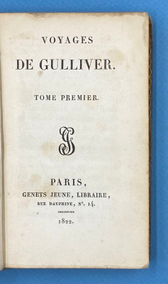 J.Swift "Voyages De Gulliver".