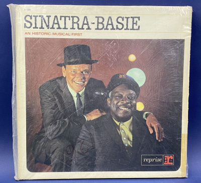 Виниловая пластинка Sinatra-Basie "An historic musical first".