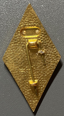 Знак (ромб) "ЛИАП" Ленинградский институт авиационного приборостроения.