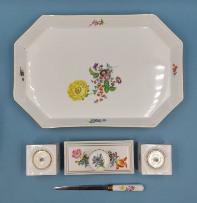Письменный набор "Meissen", 1951 г.