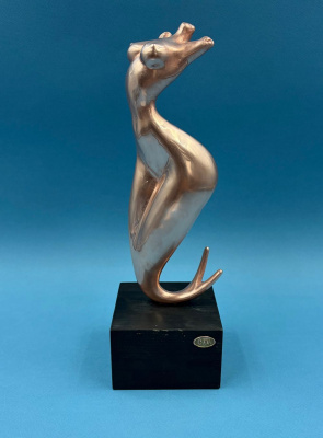Коллекционная скульптура "Золотая рыбка", 1995 г. Автор:Самойлов М.В.