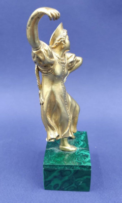 Бронзовая фигура "Девушка плясунья", 1860-1880-е гг.