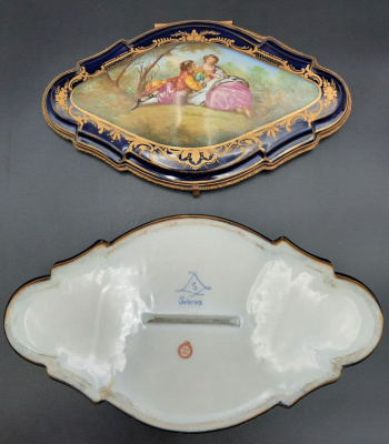Шкатулка "Севр". Франция.