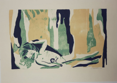 Сергей Георгиевич Чернышёв  "Сон", 1986 год.