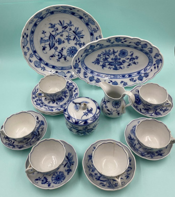 Чайный сервиз "Meissen".Германия, XIX в.