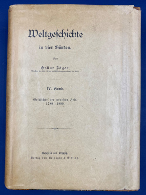 Oskar Jäger "Weltgeschichte: in vier Bänden".