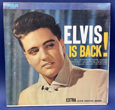 Виниловая пластинка "Elvis is back"