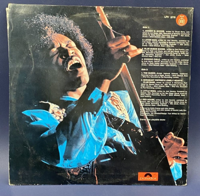 Виниловая пластинка "Hendrix in the west", 1971 г.