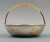 Серебряный набор: корзинка и три стопки. Киев, СССР, 1950 года. Серебряный набор: корзинка и три стопки. Киев, СССР, 1950 года.