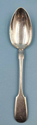 Чайная ложка серебро 84 пробы. 1880 г. Правление Александра II.