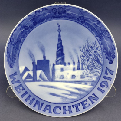 Тарелка "Рождество, 1917 год". 