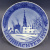 Тарелка "Рождество, 1917 год". Тарелка "Рождество, 1917 год".