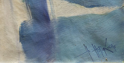 Н. Новик "Зимняя Деревня", 2001 год.