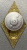 Знак (ромб) "За окончание консерватории" СССР.