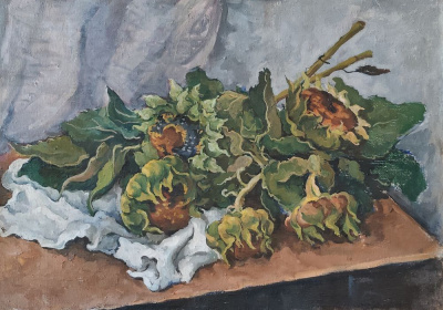 Григорий Сретенский "Подсолнухи" 1968 г.