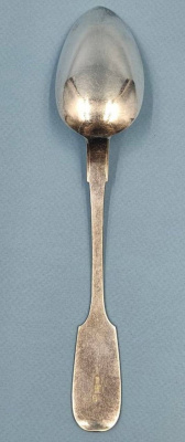 Чайная ложка серебро 84 пробы. 1880 г. Правление Александра II.