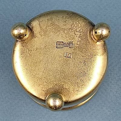 Чарка в Русском стиле. 1895 год. 84 пр. серебра (В.А).