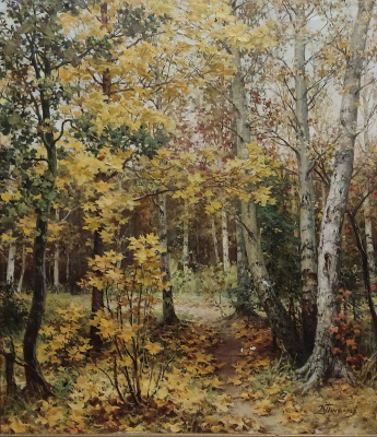 В. Е. Памфилов "Клёны".