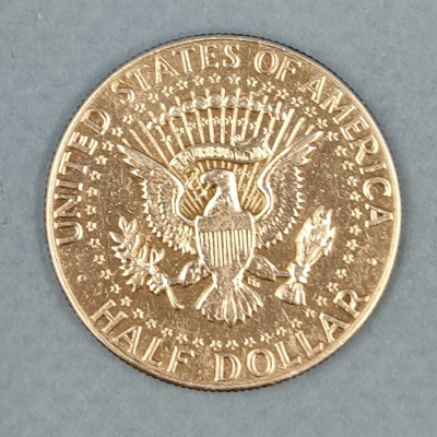 США 50 центов (1/2 доллара, half dollar) 1969 D "Kennedy Half Dollar (Кеннеди)".