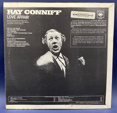 Виниловая пластинка "Ray Conniff And The Singers – Love Affair".
