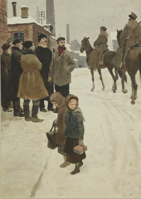 О. Верейский "Казачий разъезд" 1965 г. 