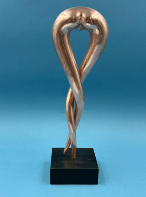 Коллекционная скульптура "Ночное рандеву", 1996 г. Автор:Самойлов М.В.