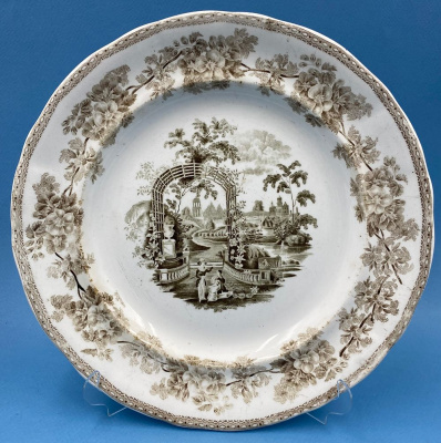 Большая тарелка "Гарднер", 1850 год.