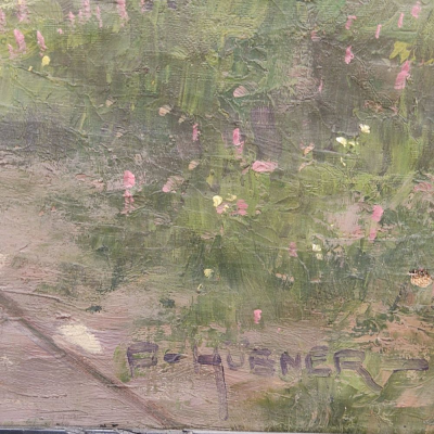 F.Huener "Лесная колея".
