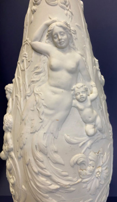 Предкаминная Ваза "ИФЗ", 1883 год. 