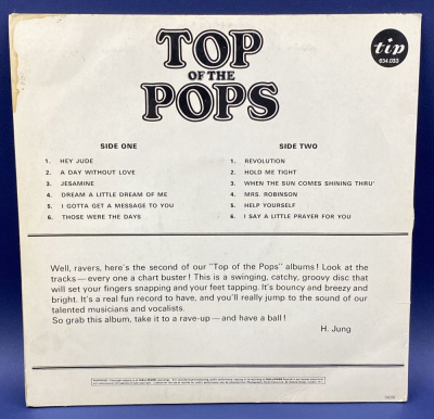 Виниловая пластинка "TOP OF THE POPS".