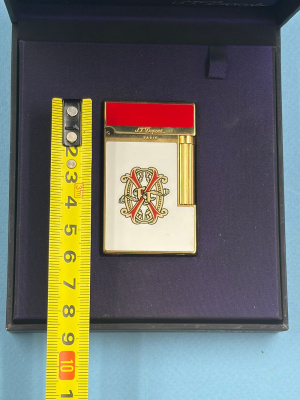 Коллекционная газовая зажигалка "S.T.Dupont" Ligne 2 Arturo Fuente Opus X Limited Edition.