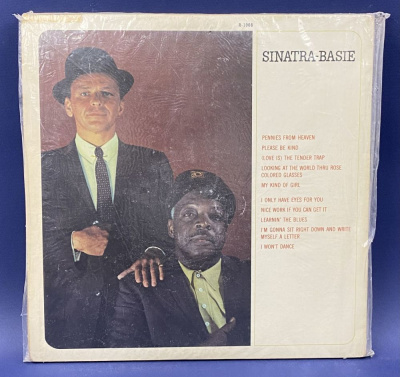 Виниловая пластинка Sinatra-Basie "An historic musical first".