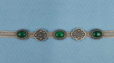 Серебряный браслет. Италия.