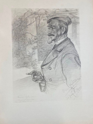 Capri von C.W.Allers. 53 факсимиле и 9 акварельных гравюр.