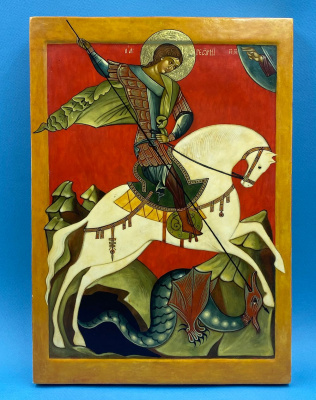 Икона "Святой Георгий Победоносец".