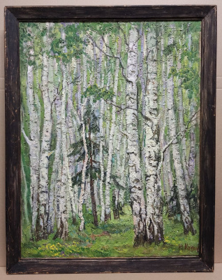 М.Л.Кеслер "Берёзовая роща".