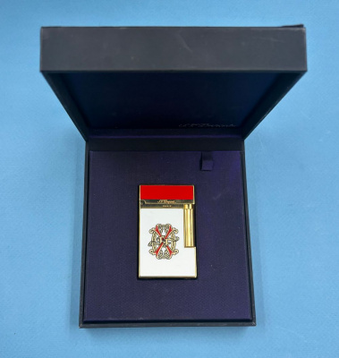 Коллекционная газовая зажигалка "S.T.Dupont" Ligne 2 Arturo Fuente Opus X Limited Edition.