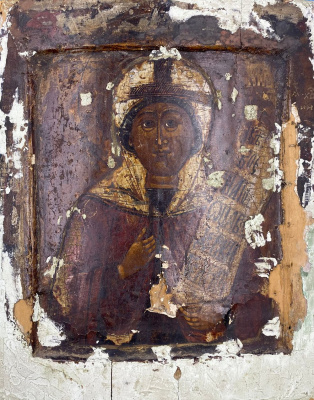Икона «Великомученица Параске́ва». Начало XVIII века.