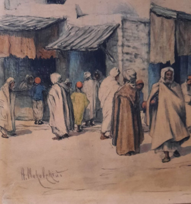 Николай Егорович Маковский серия "Египет".