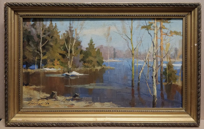 А. С. Ставровский "Разлив", 1959 г.