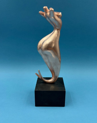 Коллекционная скульптура "Золотая рыбка", 1995 г. Автор:Самойлов М.В.