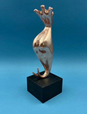Коллекционная скульптура "Золотая рыбка", 1995 г. Автор:Самойлов М.В.