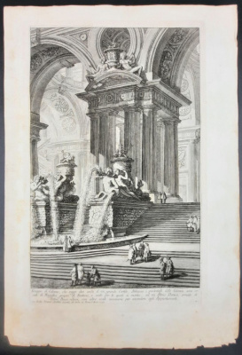 Джованни Баттиста Пиранези "Группа колонн", 1743 год.