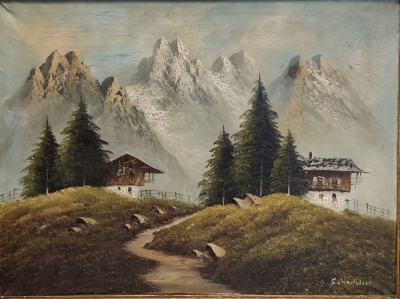 Австрийский художник "Альпы"