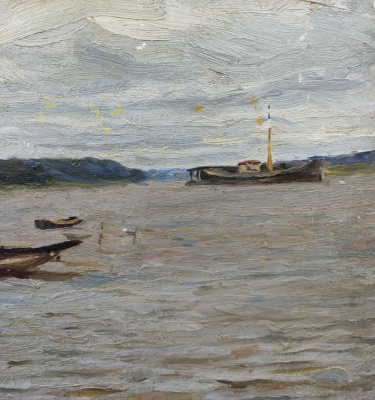 Бычко́в В. П. "На реке", 1913 год.